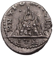 Drachma - Gordianus III ΜΗΤΡΟ ΚΑΙC Β Ν, EΤ Δ; Caesarea, Cappadocia reverse image