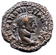 Tetradrachm - Numerianus Dikaiosune - Æquitas; Alexandria obverse image