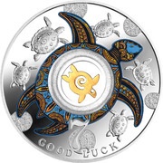 500 Francs Turtle reverse image