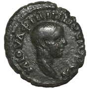 Assarion - Philippus II as Caesar ΒΙΖYHNΩN; Bizya obverse image