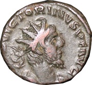 Antoninianus - Victorinus PROVIDENTIA AVG obverse image