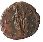Antoninianus - Tetricus I CONCORDIA AVG, Rome, 271 reverse image