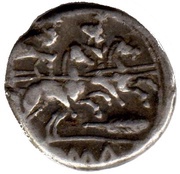 Denarius Anonymous; ROMA reverse image