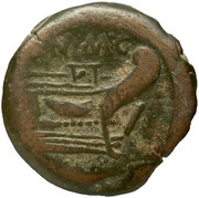 As Cnaeus Pompey Junior; CN·MAG reverse image
