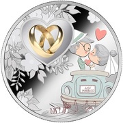 500 Francs Just married, Cameroon, 2019 reverse image