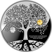 500 Francs The Tree of Life, Cameroon, 2019 reverse image
