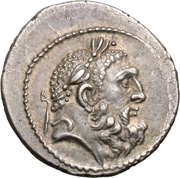 Denarius Vibia: Gaius Vibius Varus; C•VIBIVS VARVS obverse image