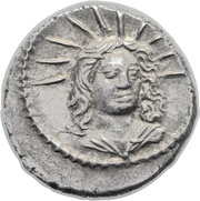 Denarius Mussidia: Lucius Mussidius Longus; L•MVSSIDIVS•LONGVS CLOACIN obverse image