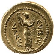 Aureus Vibia: Gaius Vibius Varus; C·VIBIVS VARVS, Rome, 42 BC reverse image