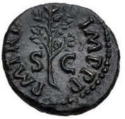 Quadrans P M TR P IMP P P S C, Rome, 62-68 reverse image
