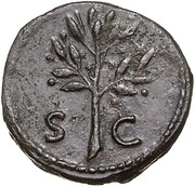 Quadrans S C, Rome, 84-85 reverse image