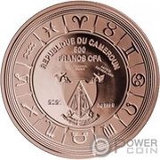 500 Francs Libra; rose gold obverse image