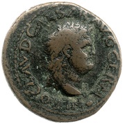 Semis - Nero PONTIF MAX TR POT IMP P P S C; Roma obverse image