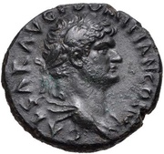 As - Domitian AEQVITAS AVGVST S C; Aequitas obverse image