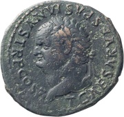 As - Titus VICTORIA AVGVST S C; Victory obverse image