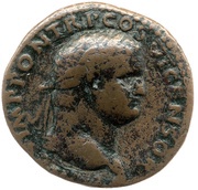 As - Titus S C; Spes obverse image
