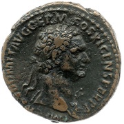 As - Domitian AETERNITATI AVGVSTI S C; Aeternitas obverse image