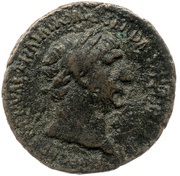 As - Trajan S P Q R OPTIMO PRINCIPI S C obverse image