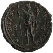 As - Antoninus Pius GENIVS POPVLI ROMANI S C; Genius, Rome, 140-144 reverse image