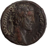 As - Antoninus Pius TR POT COS III S C; Fortuna obverse image