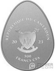 500 Francs Pysanky egg obverse image