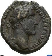 As - Antoninus Pius LIBERALITAS AVG V S C; Liberalitas obverse image