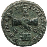 As - Commodus PRINCIPI IVVENTVTIS S C, Rome, 176 reverse image