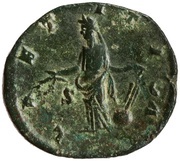 As - Crispina LAETITIA S C; Laetitia, Rome, 178-191 reverse image