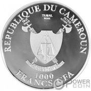 1000 Francs Black panther obverse image