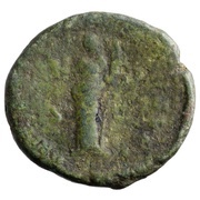 As - Commodus P M TR P XI IMP VII COS V P P S C; Aequitas, Rome, 186 reverse image