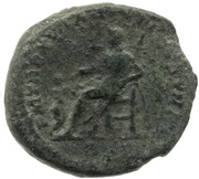 As - Commodus P M TR P XVII IMP VIII COS VII P P S C; Pietas, Rome, 192 reverse image