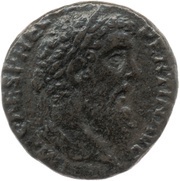 As - Pertinax OPI DIVIN TR P COS II S C; Ops obverse image