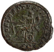 As - Geta FORT RED TR P III COS II S C; Fortuna, Rome, 211 reverse image