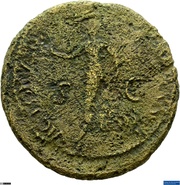 Dupondius - Nero VICTORIA AVGVSTI S C II; Victory, Rome, 62-68 reverse image