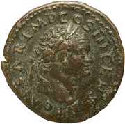 Dupondius - Titus FELICITAS PVBLICA S C; Felicitas obverse image