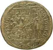 Dupondius - Domitian COS XIIII LVD SAEC FEC S C, Rome, 88 reverse image
