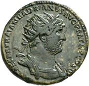 Dupondius - Hadrian FELICITAS AVGVSTI S C; Felicitas obverse image