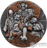 2000 Francs Seven gods of fortune, Cameroon, 2022 reverse image