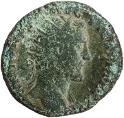 Dupondius - Antoninus Pius PIETATI AVG COS IIII S C; Pietas obverse image
