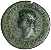 Sestertius - Nero DECVRSIO obverse image