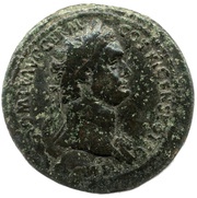 Sestertius - Domitian IOVI VICTORI S C; Jupiter and Victory obverse image