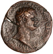 Sestertius - Domitian S C obverse image