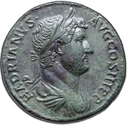 Sestertius - Hadrian Nilus obverse image