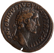 Sestertius - Antoninus Pius PIETATI AVG COS IIII S C; Pietas obverse image