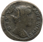 Sestertius - Antoninus Pius Divus and Antoninus Pius S C obverse image