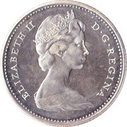 10 Cents - Elizabeth II 2nd portrait, silver obverse image