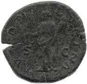 Sestertius - Lucilla IVNONI LVCINAE S C; Juno, Rome, 164-169 reverse image