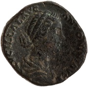 Sestertius - Lucilla VENVS S C; Venus obverse image