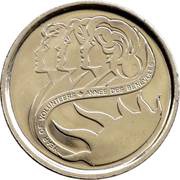 10 Cents - Elizabeth II Year of Volunteers reverse image