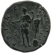 Sestertius - Commodus PRINC IVVENT S C, Rome, 175-176 reverse image